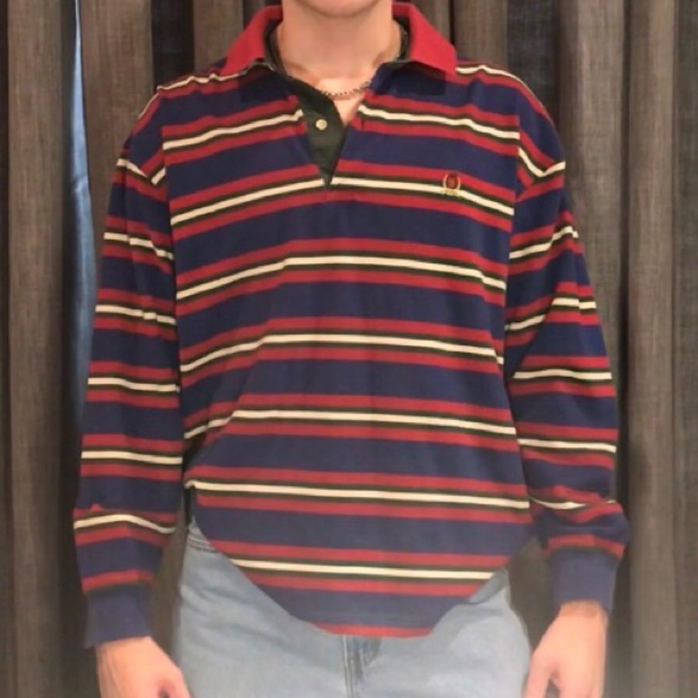 Tommy Hilfiger Striped Longsleeve Polo